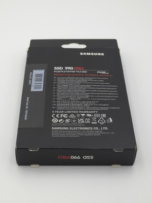 Samsung 990 PRO 2TB M.2 NVME PCIE 4.0 V-NAND Internal SSD MZ