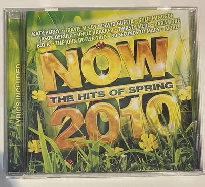 NOW - THE HITS OF SPRING 2010 CD COMPILATION