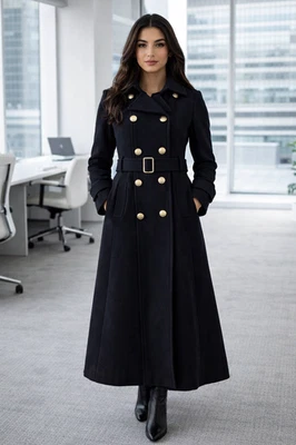 Flare Trench Coat for sale | eBay