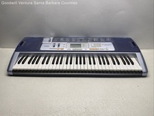 CASIO LK-110 Portable Electronic Keyboard Lighting System 61 Key No AC Cord Read