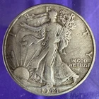 1944 D Walking Liberty Half Dollar United States Silver Coin
