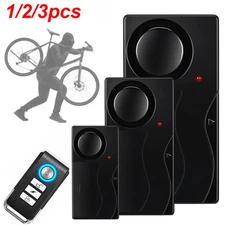Wireless Anti-Theft Vibration Motorcycle Bike Security Alarm Remote