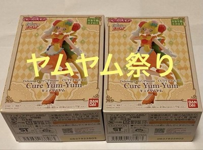 Delicious Party Pretty Cure Cam Yum Cutie Figur x 2