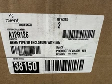 Nvent Hoffman A12R126 (NEMA Type 3R Enclosure with KOs)