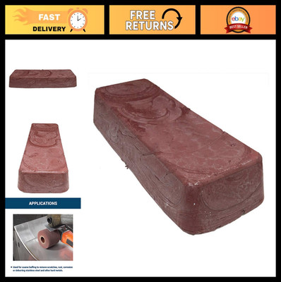 Red Buffing Compound for Polishing & Scratch Removal - Jewelry, Aluminum, Gold,