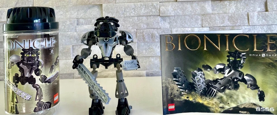 Bionicle Toa Nuva Set of 6: 8566 8567 8568 8570 8571 8572 w/Canisters & Manuals - Image 2 of 4