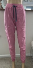 fabletics scrub/jogger pants XXS Woman Blush Great Condition