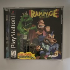 Rampage World Tour PlayStation 1 1997 Complete Edition PRISTINE CONDITION