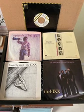The FIXX  MIKE & the MECHANICS  SPANDAU BALLET PET SHOP BOYS 7" 45 RPM VINYL EX