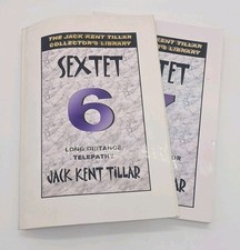 2x Jack Kent Tillar Books Sextet 6  Distance Telepathy & Septet 7 Mentalists NEW