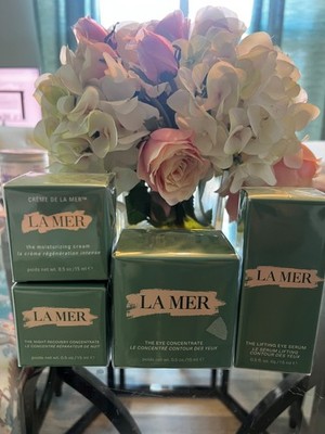 4 La Mer Sealed in Box Fresh:  Cream, Eye serum Eye Concentrate, Night Recovery