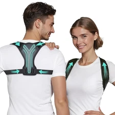 Upper Back Brace Posture Corrector for Women & Men,Back Straightener Posture Cor
