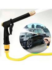 High Pressure Water Spray Car Wash Metal Gun Brass Nozzle Garden Hose Pipe Lawn