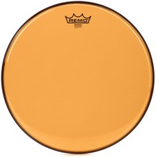 Remo Emperor Colortone Orange Drumhead - 14 inch 2-pack Bundle
