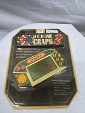 Electronic Craps Handheld Portable Video Game Gambling Casino Excalibur 