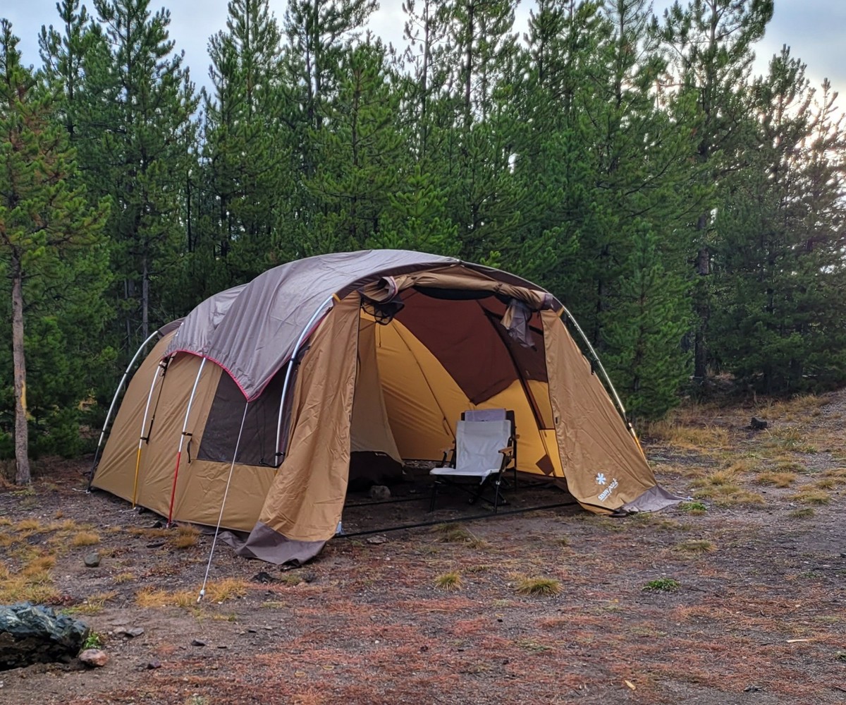 Snow Peak Entry 2 Room Elfield Tent TP-880R Camping Dome Tent TP