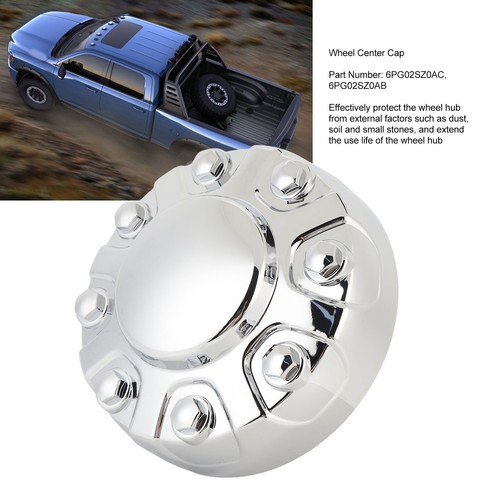 HOT 18x8 8 Lug Wheel Center Hub Cap Scratch Proof 6PG02SZ0AC For 2500 3500 Heavy - Picture 4 of 22