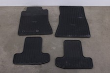 2015-23 Ford Mustang Conv V6 Front Rear Rh And Lh All Weather Rubber Floor Mats