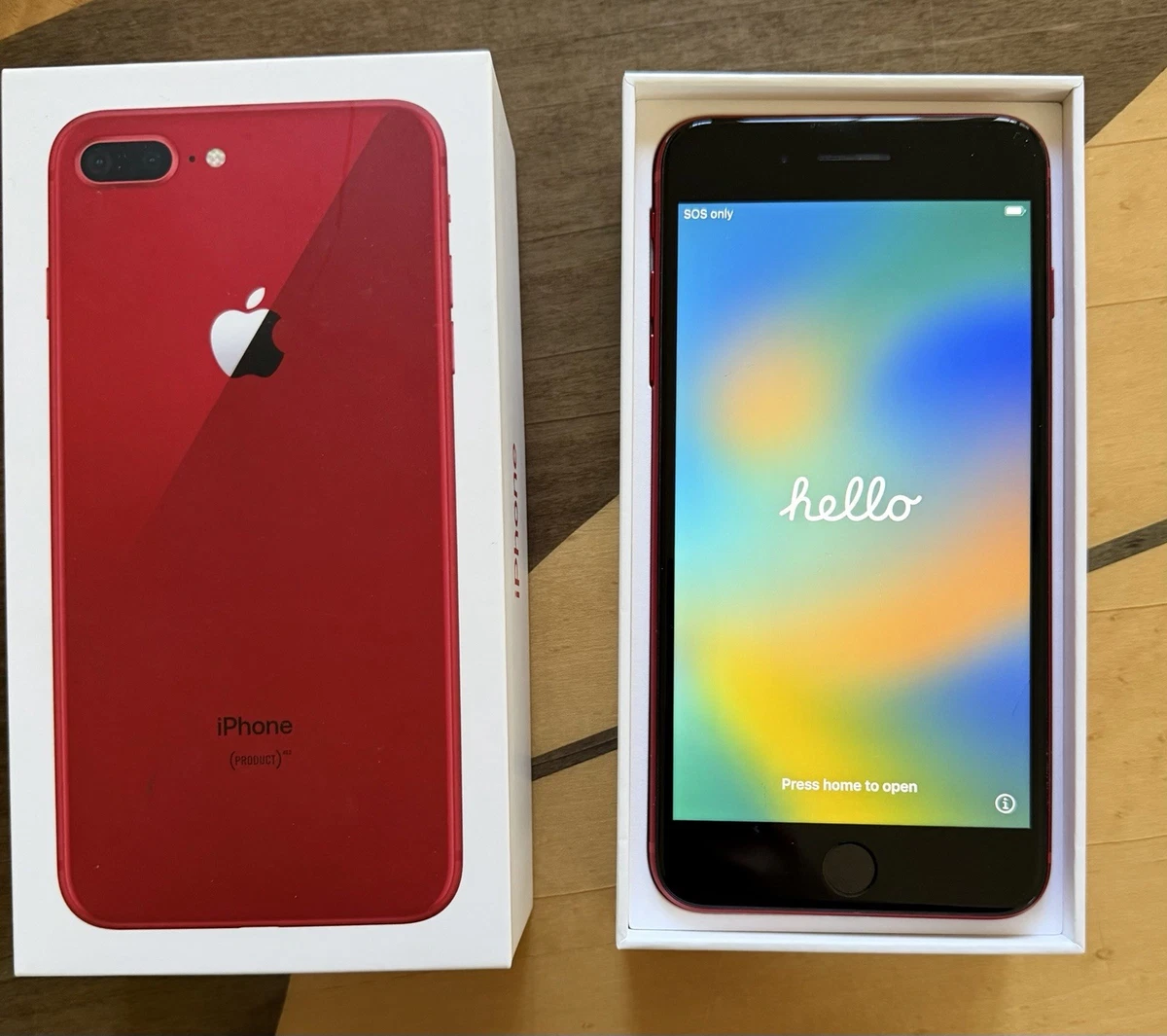 iPhone 8 Plus Red Network Unlocked for Sale - eBay