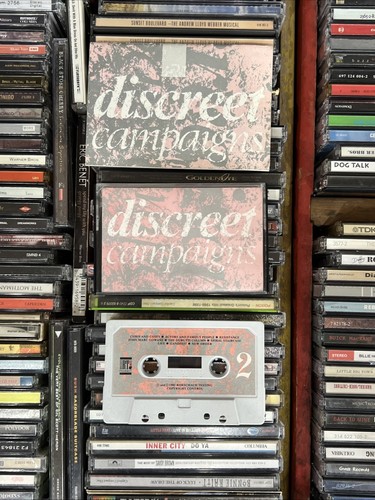 RARE Discreet Campaigns Cassette 80s Industrial New Wave Indie Rock Post Punk - Picture 7 of 7