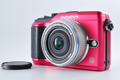 [NEAR MINT] Olympus E-PL2 M.ZUIKO DIGITAL 17mm F2.8 Lens From JAPAN #343