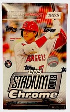 2022 New Topps Stadium Club Chrome MLB Baseball Factory Sealed Hobby Box 1 Auto