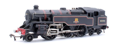 DAMPFLOK BR SCHWARZ 2-6-4T KLASSE 4MT 80051 MASSSTAB "OO" VON HORNBY DUBLO *NEU NUMMERIERT | Zustand: Used
