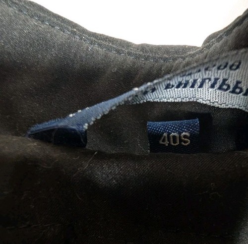 Ralph Lauren Trench Nero Uomo 40S Qualità Trench Coat Fodera Zip - Foto 17 di 23