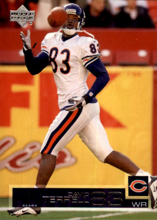 2002 Upper Deck #33 David Terrell - FB