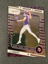 J.J. McCarthy Minnestoa Vikings 2024 Panini Absolute - Rookies #110 (RC)