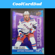 2021-22 Upper Deck Ice Sub Zero #SZ-7 Artemi Panarin New York Rangers