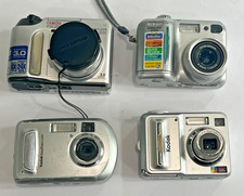 Digital Camera Lot of 4 for parts repair untested job lot spare