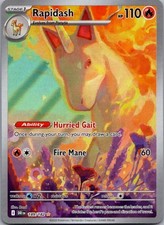 Rapidash Illustration Rare SV10: Destined Rivals 189/182 NM on eBay