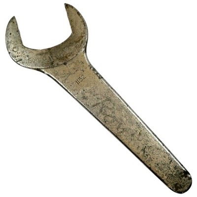 Vintage Vlchek 1 5/8'' Chrome Molybdenum Wrench   Open-End, Flat-Shank, 1152