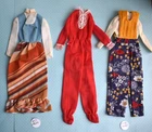 3 1970s Barbie Clothes Lot ~ BEST BUY #9622, 7203, 8685