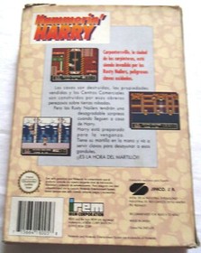 hammerin&rsquo; harry authentique version originale nintendo nes en boite esp