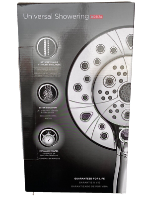 #ad Delta In2ition Two in one Shower Magnetic Docking 58480 PR PK Chrome $179.00