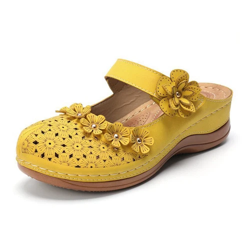 Damen Frauen Keilabsatz Sandalen Mode Slipper Hausschuhe Sommer Anti-Rutsch Freizeit - Bild 7 von 26