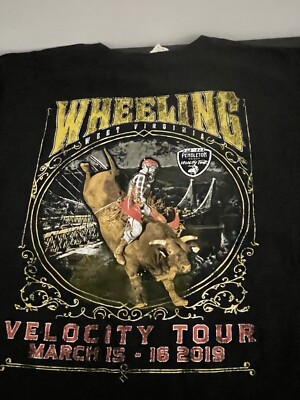 PBR T-shirt - Pro Bull Rider Velocity 2019 Tour Riding -XL