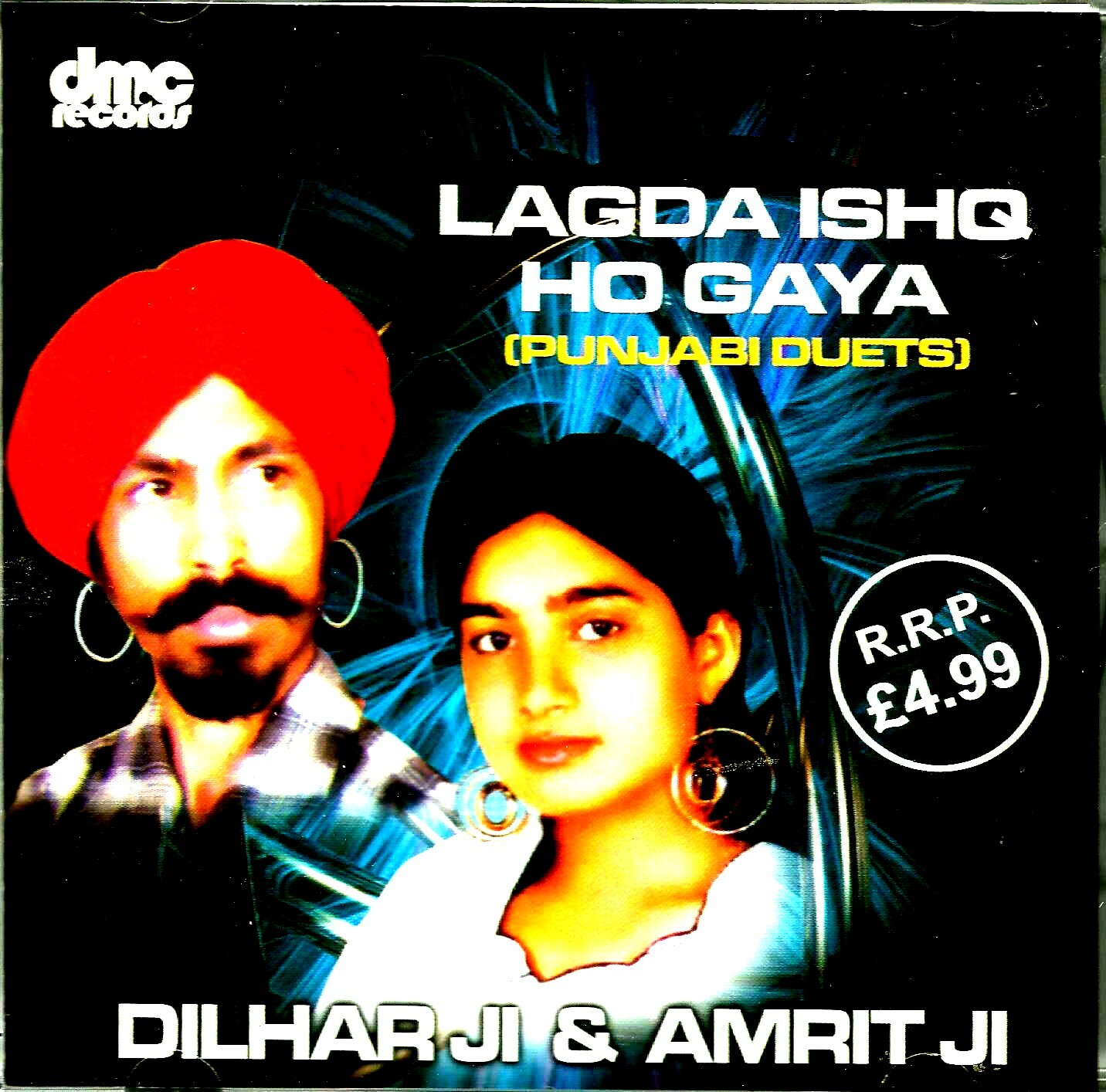 LAGDA ISHQ HO GAYA - DILHAR JI & AMRIT JI -NEW ORIGINAL BHANGRA MUSIC CD SONGS