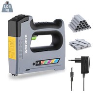 Workpro 3,6V 5-In-1 Elektrotacker，Heavy Duty Elektronagle Inkl. 2000 Klammern