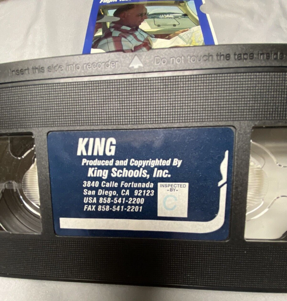 King Schools~Private Pilot Flight Test VHS Rare Find~Tested - Image 4 of 4