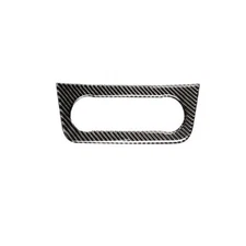 Vinyl Central Console AC Switch Panel Trim Carbon Fiber For Benz GLS GLE 2016-19