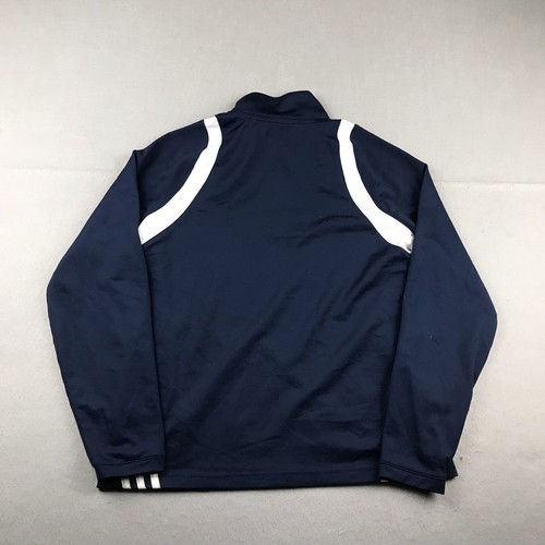 Adidas Sweatshirt Youth Large Blue 1/4 Zip Lightweight Activewear Top Girls - Picture 6 of 9