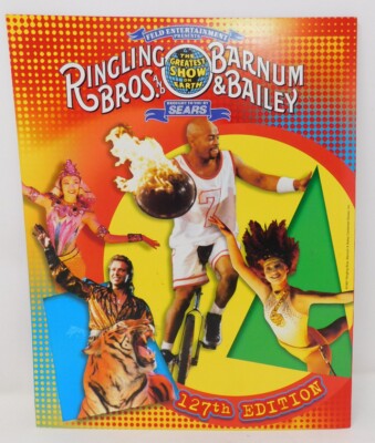 1998 Ringling Brothers Barnum & Bailey Circus Souvenir Program Vol 127