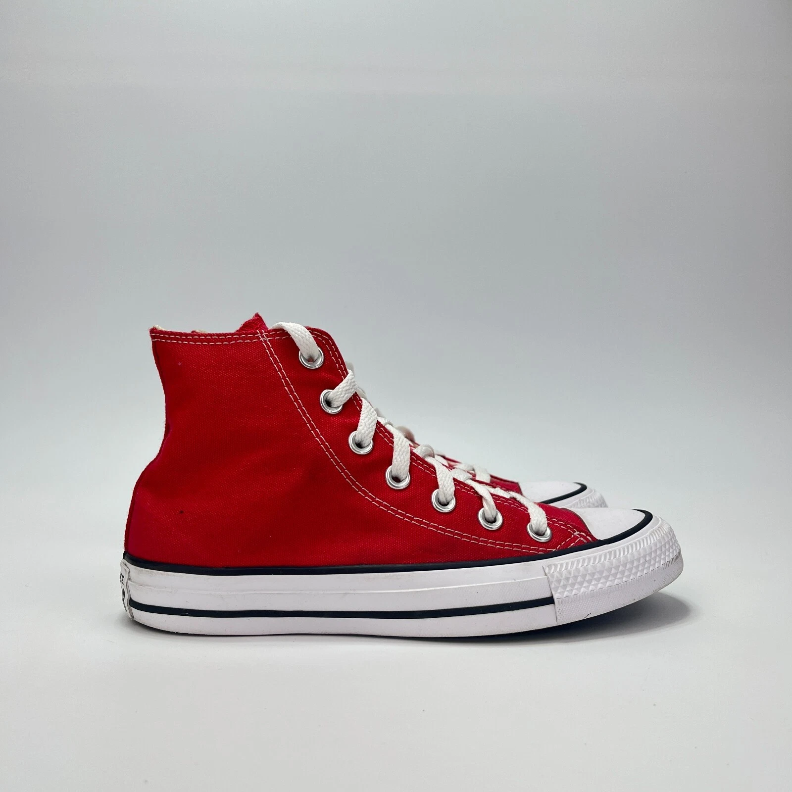 Scarpe Converse Chuck Taylor All Star alte rosse casual lifestyle donna taglia 6