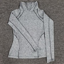 Hard Tail Jacket Womens Small Gray Semi Fitted Stretch Outdoor Casual Hiking