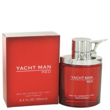 Yacht Man Red by Myrurgia 3.4oz/100ml Edt Spray For Men New In Box
