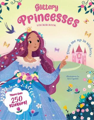 Sara Ugolotti Glittery Princesses: Sticker Book (Tascabile)