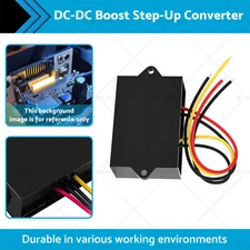 DC-DC Boost Step-Up Converter 12V to 24V 5A Car Power Supply Module Waterproof